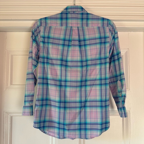 Vineyard Vines Boys On-The-Go Performance Long Sleeve Whale Shirt Small 8-10 - Picture 3 of 12